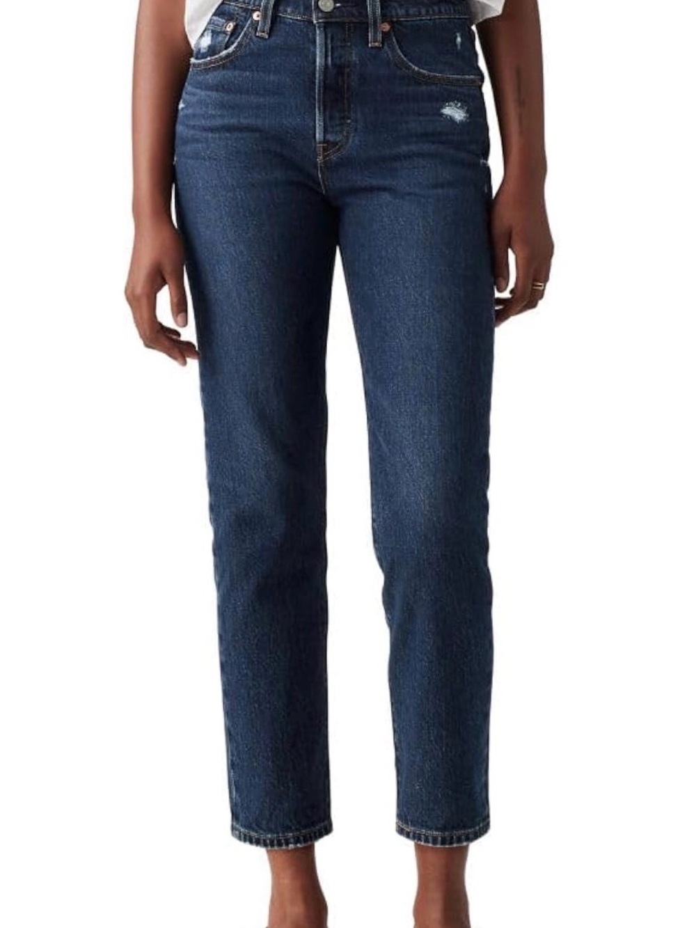 Levi’s 501 Original Crop Jeans Salsa Authentic W30 L26